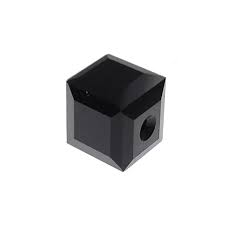 Swarovski 5601 Cube Crystal Bead 6mm Jet