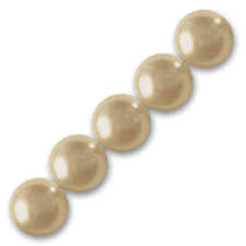 Swarovski 5810 Round  4mm Crystal Bronze Pearl STRAND OF 100