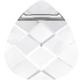Swarovski 6012 11 x 10mm Flat Briolette Pendant Crystal