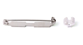 Embeddable 1 1-4 inch Brooch Back