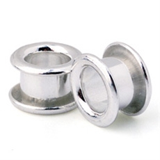 Fine Silver .125" Flared Bead Core No Threads