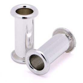 Fine Silver .5" Flared Bead Core with Threads