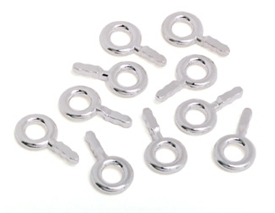 Fine Silver 6mm Embeddable Jump Ring