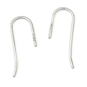 Fine Silver Short Embeddable French Earwire
