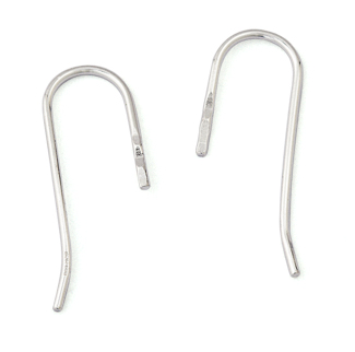 Fine Silver Short Embeddable French Earwire