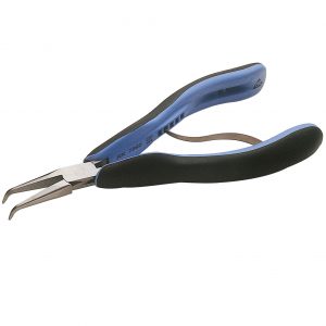 thumbnail image 2 of Jewelers Pliers Set – Chain Nose Box Joint – Blue Gripped Handle – MS TOOLZ Stainless Steel 2 of 2