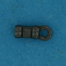 Pewter Crimp End1.4mm Gun Metal