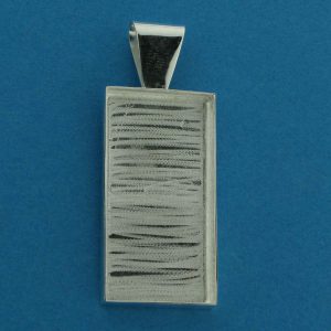 Rectangular Bezel Mount 42 x 21 mm