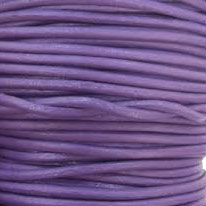 Round Leather Cord Milka 2mm - Stringing Mat