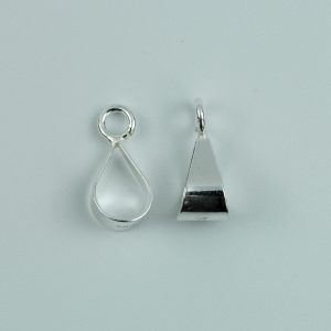 Sterling Silver Bail ( Extra Large) with Perpendic