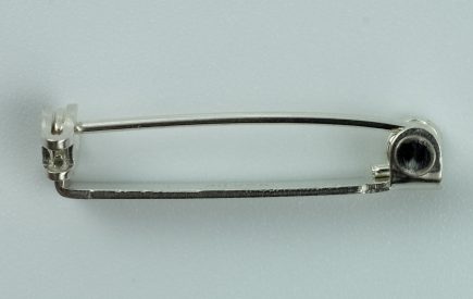 Sterling Silver Complete Brooch Back 1inch - Sterl
