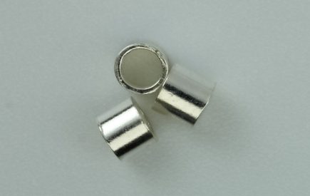 Sterling Silver Crimp Tubes 2.5 x 2.5mm
