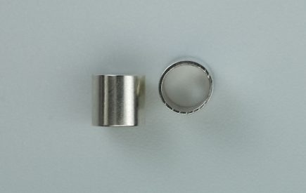 Sterling Silver Crimp Tubes  4x4mm - Sterling Silve