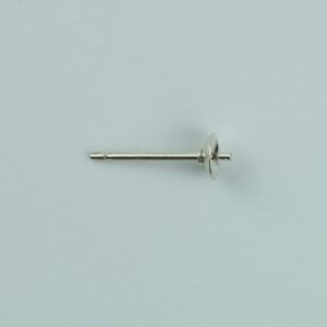 Sterling Silver Cup and Peg Fitting 4mm diameter C
