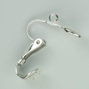 Sterling Silver Ear Clip with 6.5mm Half Ball - St