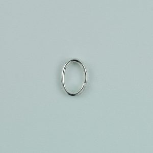 Sterling Silver Oval Split Ring 5mm x 7.0mm - Ste