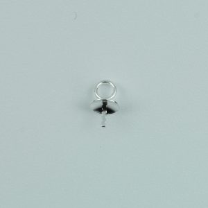 Sterling Silver Peg and Cup 3.0mm Bail