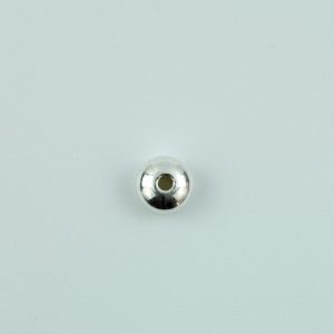 Sterling Silver Plain Saucer 5.0mm diameter - Ster