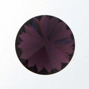 Swarovski 1122 Rivoli Chaton 12mm Amethyst  F