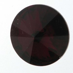 Swarovski 1122 Rivoli Chaton 12mm Siam F