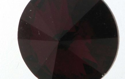 Swarovski 1122 Rivoli Chaton 12mm Siam F