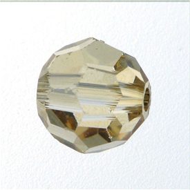 Swarovski 5000 Round Crystal Bead 4mm Golden Shadow-25