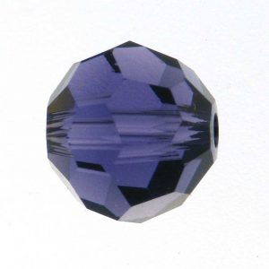 Swarovski 5000 Round Crystal Bead 4mm Purple Velvet-25
