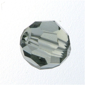 Swarovski 5000 Round Crystal Bead 6mm Black Diamond-50