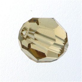 Swarovski 5000 Round Crystal Bead 8mm Light Colorado Topaz-25