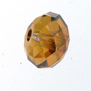 Swarovski 5040 Briolette Crystal Bead 6mm Crystal Copper