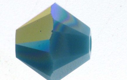 Swaroski 5328 Xilion Bicone Crystal Bead 6mm Turqu