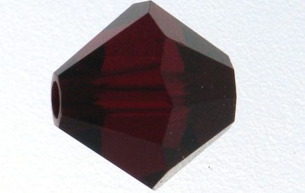 Swarovski 5328 Xilion Bicone Crystal Bead 8mm Siam