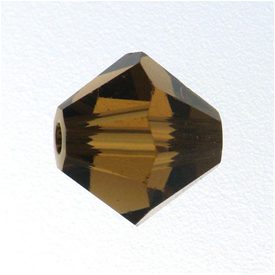 Swarovski 5328 Xilion Bicone Crystal Bead 8mm Smoked Topaz-30