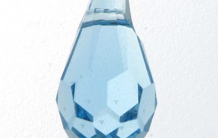 Swarovski 6000 11 x 5.5mm Teardrop Pendant Aquamarine