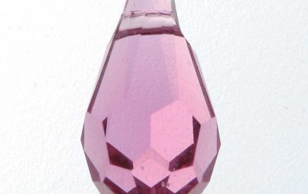 Swarovski 6000 11 x 5.5mm Teardrop Pendant Rose