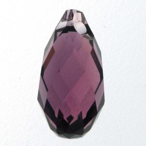 Swarovski 6010 11 x 5.5mm Briolette Pendant Amethyst