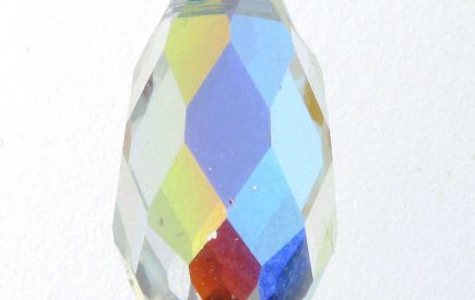 Swarovski 6010 11 x 5.5mm Briolette Pendant Crystal AB