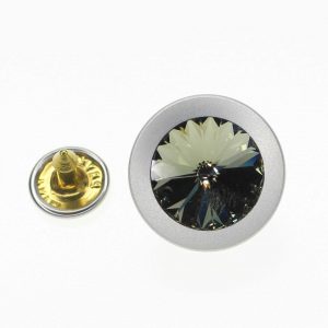 Swarovski Crystal Jeans Button 1791 Crystal Vitrail Light