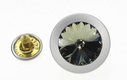 Swarovski Crystal Jeans Button 1791 Crystal Vitrail Light