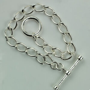 6 inch complete Sterling Silver 48-4 Curb Chain