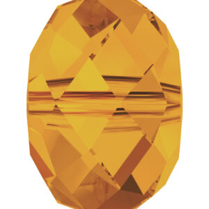 Swarovski 5040 Briolette Crystal Bead 8mm Topaz