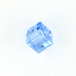 Swarovski 5601 Cube Crystal Bead 4mm Light Sapphire
