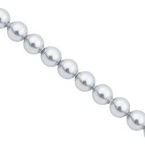 Swarovski 5810 Round 4mm Crystal Light Grey Pearl STRAND OF 100