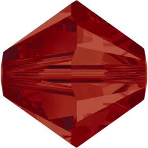 Swarovski 5328 Bicone Crystal Bead 4mm Indian Red