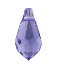 Swarovski 6000 11 x 5.5mm Teardrop Pendant Tanzanite