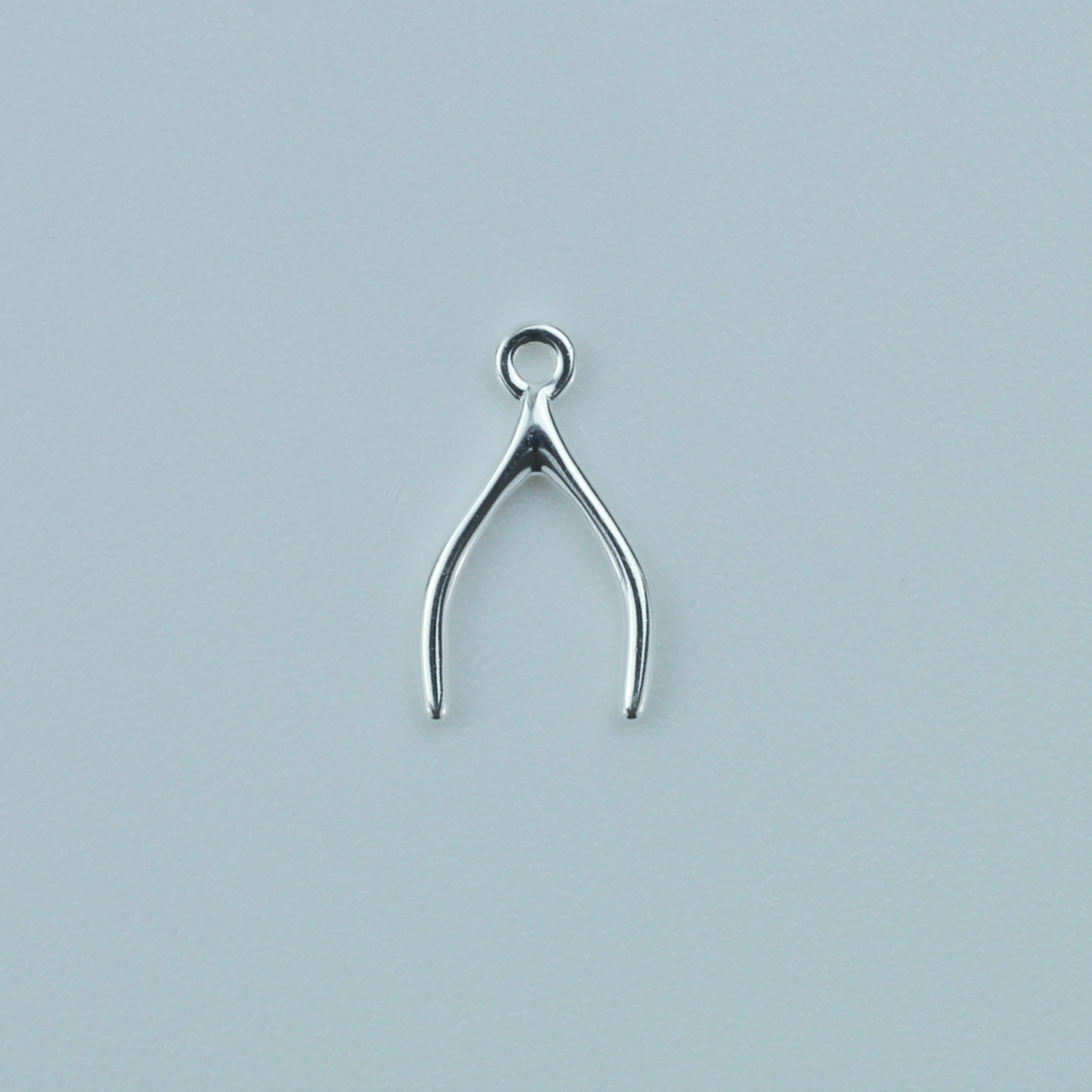 Sterling Silver Wishbone Charm